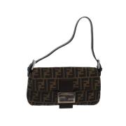 Pre-owned Canvas fendi-tasker