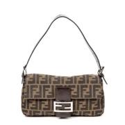 Pre-owned Canvas fendi-tasker