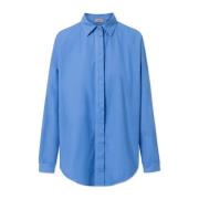 Shelby Skjorte i Garment Dyed Poplin