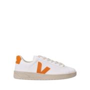 Hvide URCA Sneakers med Orange Indsæt