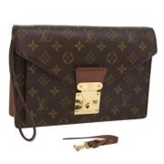 Pre-owned Canvas louis-vuitton-tasker