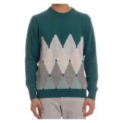 Grøn Classic Diamond Sweater