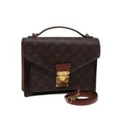 Pre-owned Canvas louis-vuitton-tasker