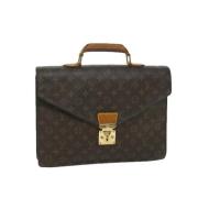 Pre-owned Canvas louis-vuitton-tasker