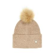 Beige Rullet Kant Hat