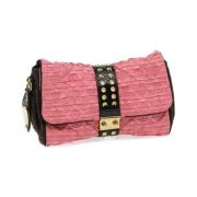 Pre-owned Satin clutches