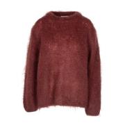 Mohair Rund Hals Sweater