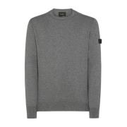 Uld Bomuld Crew Neck Sweater