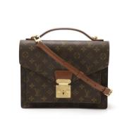 Pre-owned Canvas louis-vuitton-tasker