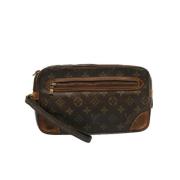 Pre-owned Canvas louis-vuitton-tasker