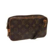 Pre-owned Canvas louis-vuitton-tasker