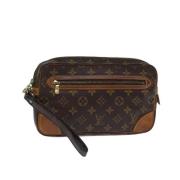 Pre-owned Canvas louis-vuitton-tasker