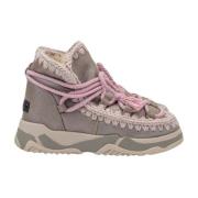 Lace Trainer i Taupe