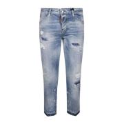 Slidte Korte Jeans