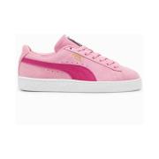 Rosa Læder Sneakers