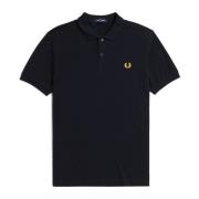 Navy Honeycomb Polo Slim Fit