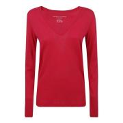 Fuchsia Bomuld Cashmere T-shirts og Polos