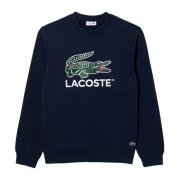 Herre Corduroy Sweatshirt med Front Logo Print