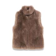 Shearling Polstret Lynlås Vest