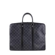 Pre-owned Canvas louis-vuitton-tasker