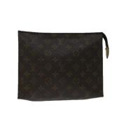 Pre-owned Canvas louis-vuitton-tasker