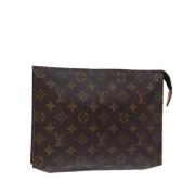 Pre-owned Canvas louis-vuitton-tasker