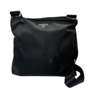 Pre-owned nylon prada-tasker