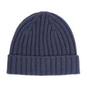 Luksuriøs Cashmere Uld Beanie