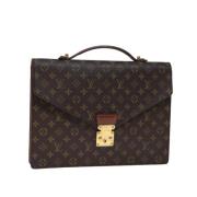 Pre-owned Canvas louis-vuitton-tasker