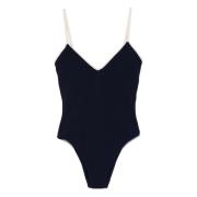 Blå Casual Badetøj Soft One-Piece