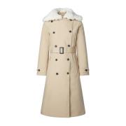 Beige trench donna, stilfuld og chic