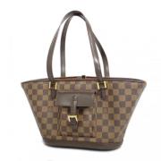 Pre-owned Canvas louis-vuitton-tasker