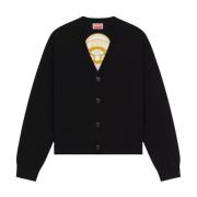 Sort Tiger Academy Cardigan