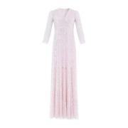 Pink Sequin Maxi Kjole Isabella Diamond