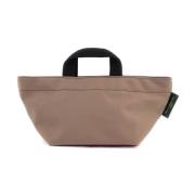 Farveblok Nylon Tote Taske