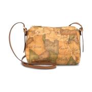 Mini Crossbody Taske med Geo Classic Print