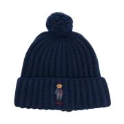 Elegant Uldblanding Beanie Hat