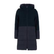 Stilfuld Navy Blue Dunjakke