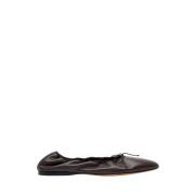 Elegant Læder Ballet Flats