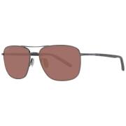 Gunmetal Aviator Solbriller