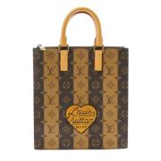 Pre-owned Canvas louis-vuitton-tasker