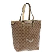 Pre-owned Coated canvas gucci-tasker