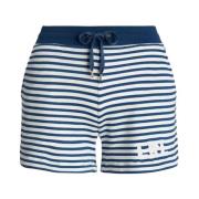 Strikket Stribede Shorts