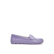 Logo Driver Loafers Lys Violet