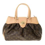 Pre-owned Canvas louis-vuitton-tasker