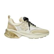 Beige Good Luck sneakers stilfuld model