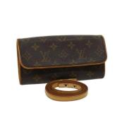 Pre-owned Canvas louis-vuitton-tasker