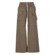 Brune Cargo Bukser Wide Leg