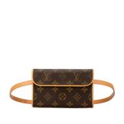 Pre-owned Canvas louis-vuitton-tasker