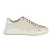 Sporty Beige Sneakers med Kontrastdetaljer